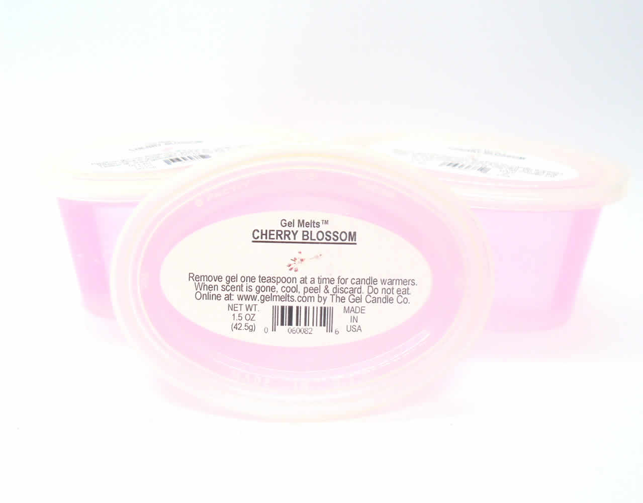 Cherry Blossom scented Gel Melts™ for warmers - 3 pack - Click Image to Close